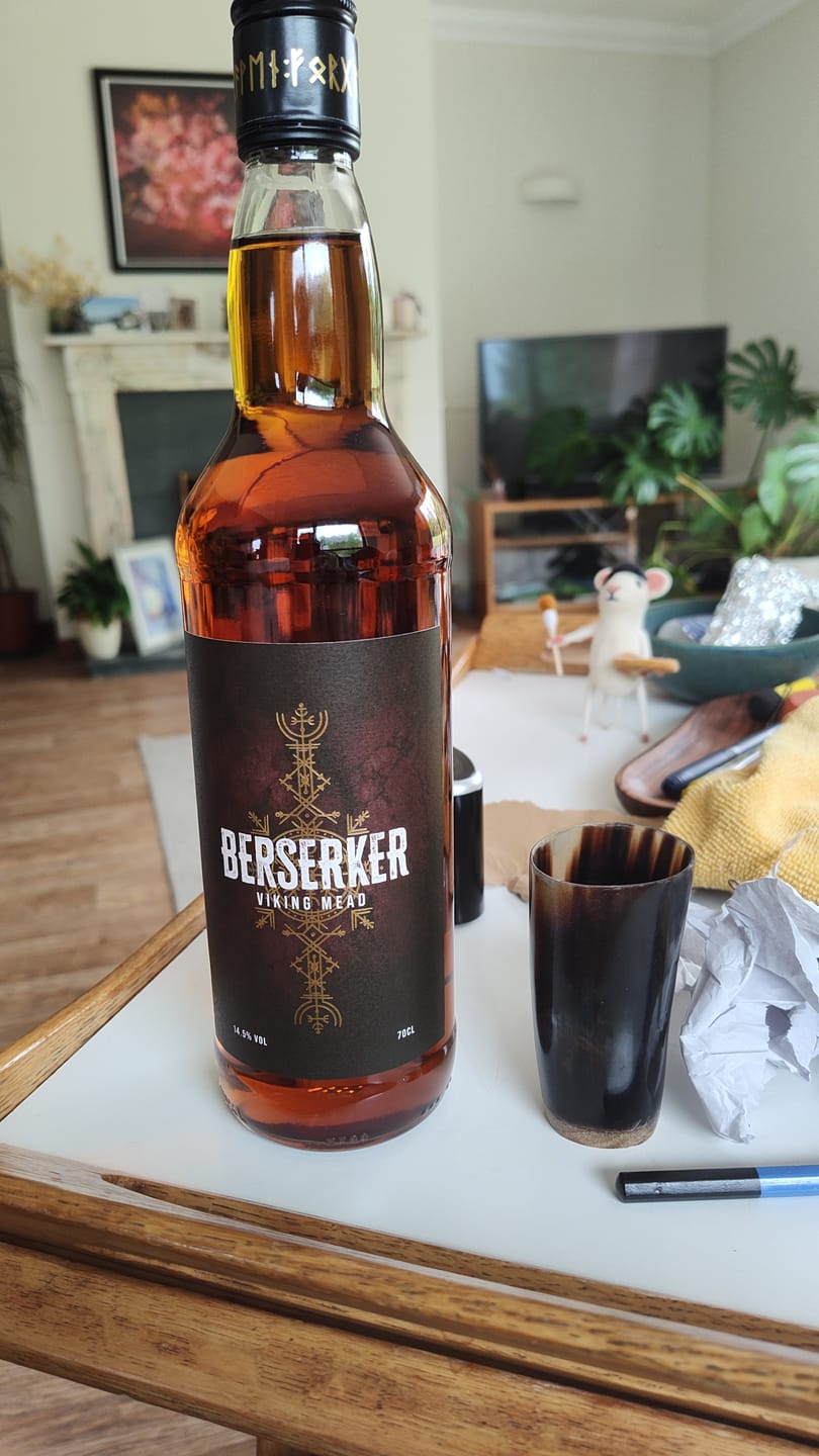 Customer photo review of NEW IN - Berserker Mead - With FREE horn
