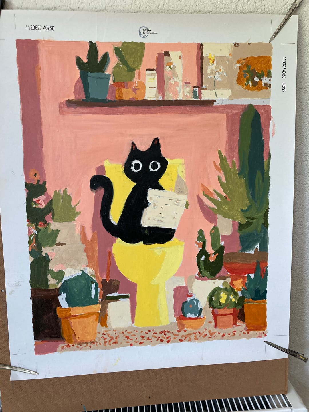 Customer photo review of De zwarte kat op het toilet