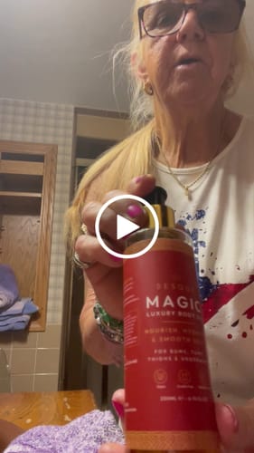 Customer video review of Besque® Magic Body Oil XL - 200ml