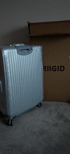 Customer photo review of ALUMINUM SUITCASE V2 NEW, STRONGER ALUMINIUM & REMOVEABLE WHEELS