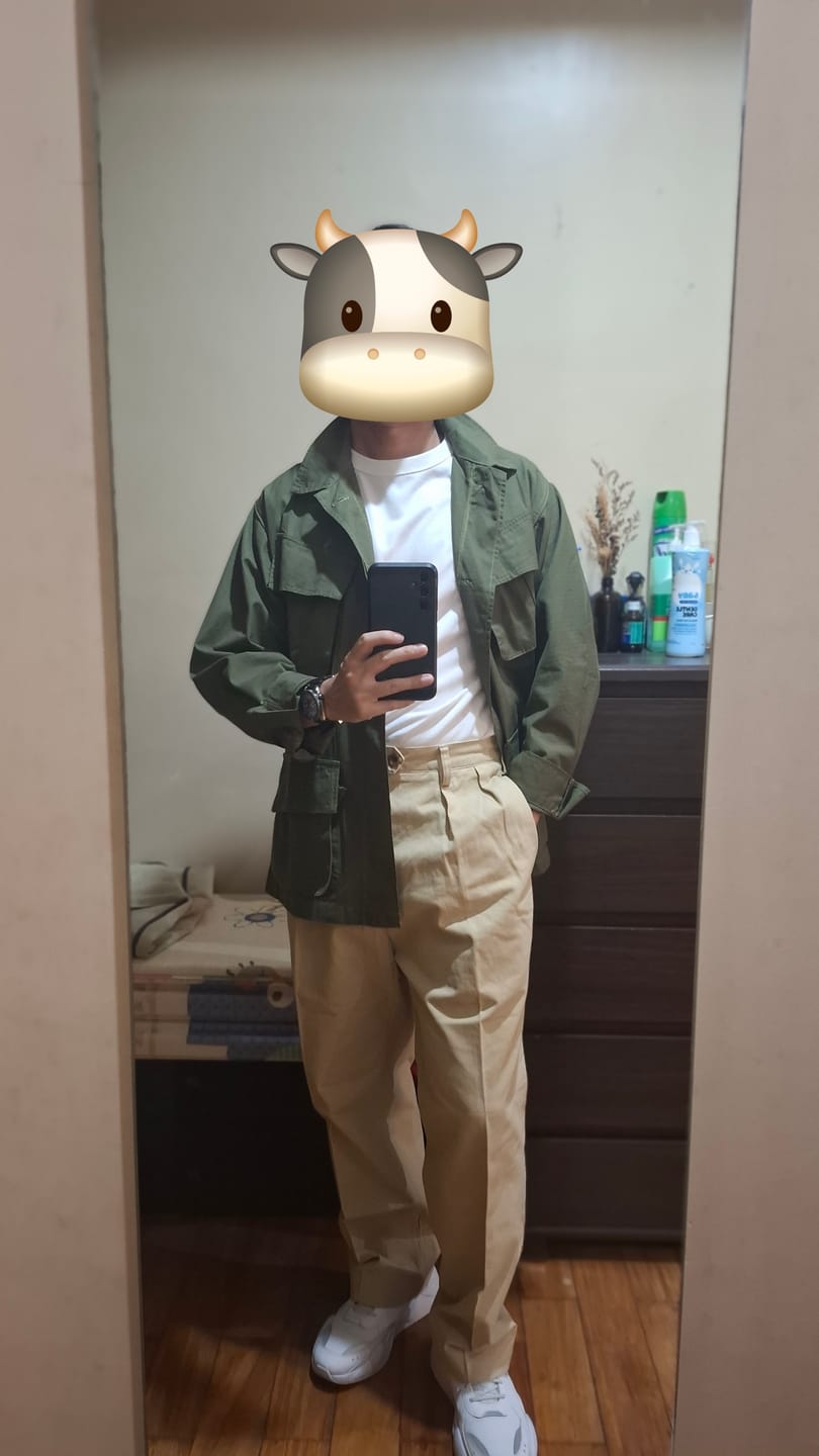 Customer photo review of US Army 5th Model Tropical Jungle Fatigue Jacket
