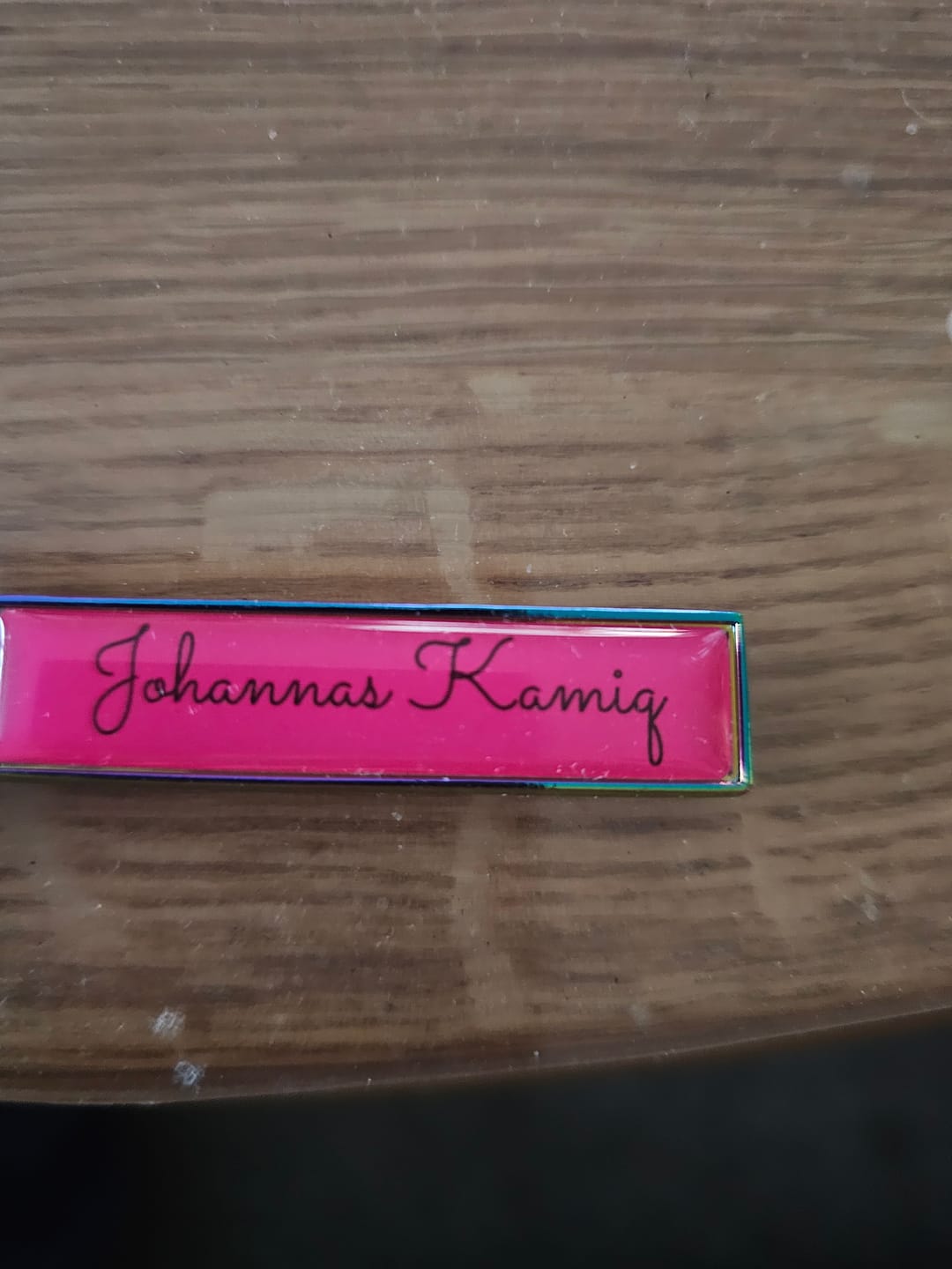 Customer photo review of Item Personalization