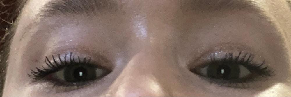 Customer photo review of Kit de Sérum para Pestañas y Cejas