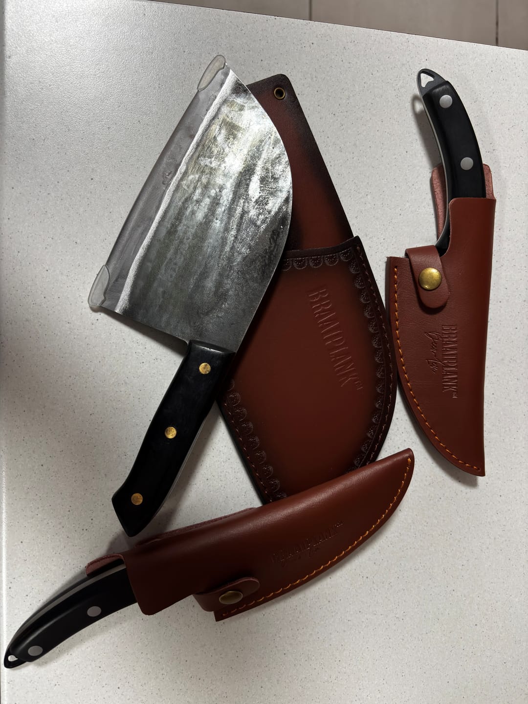 Customer photo review of BRAAIPLANK™ "BEENLEM" HAMMER FORGED BONING KNIFE