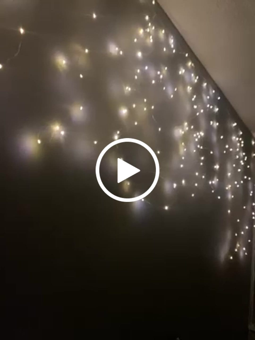 Customer video review of Cascada de Luces Hada - Luz Cálida / 3x3 m / USB