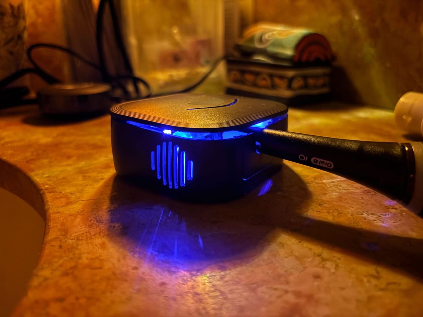 Customer photo review of UV Toothbrush Sanitizer