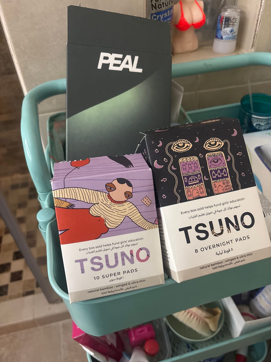 Customer photo review of TSUNO Overnight Pads