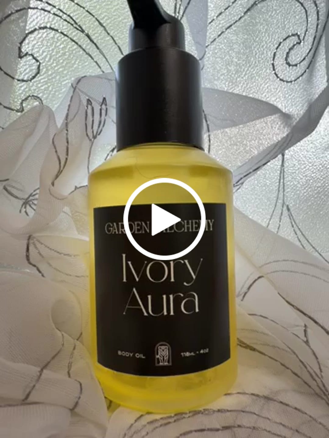 Customer video review of Ivory Aura Body Oil