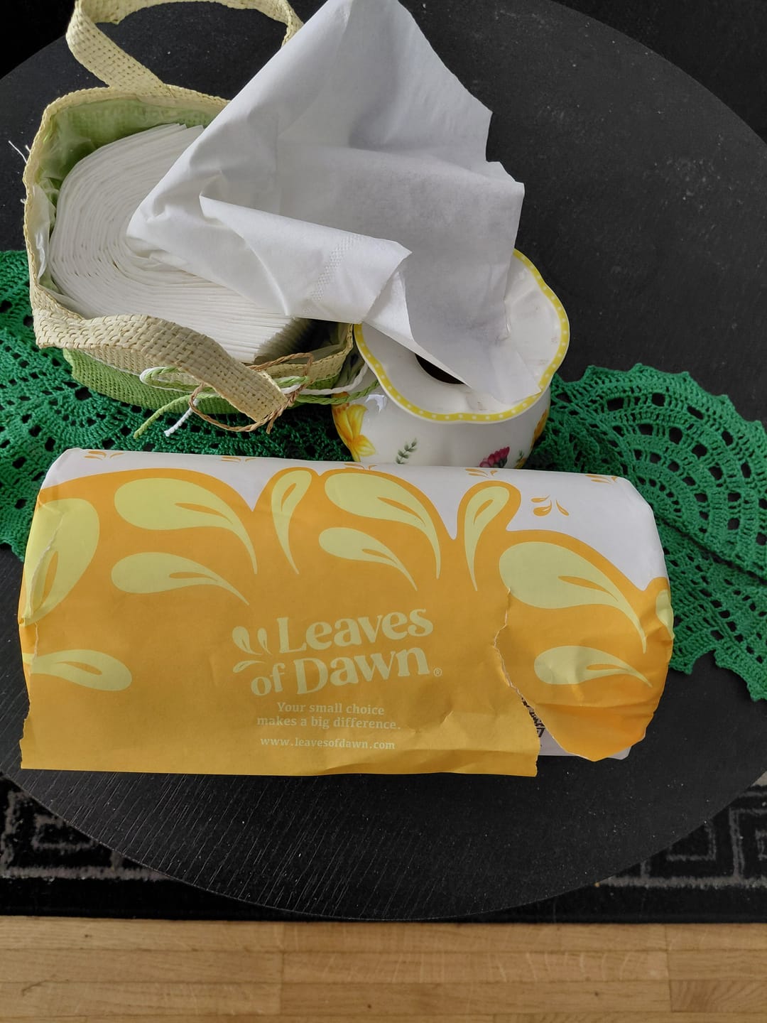 Customer photo review of Sustainable Bamboo Paper Discovery Box