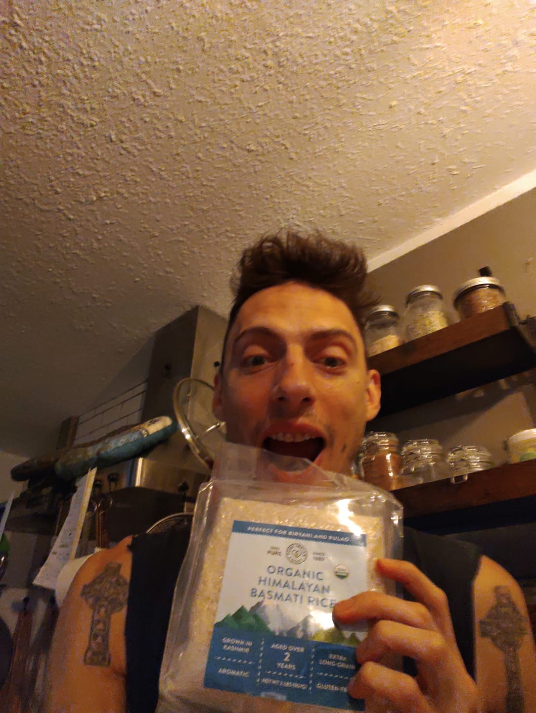 Customer photo review of Himalayan Basmati Rice Aged 2 Years, Certified Organic - 2 lbs