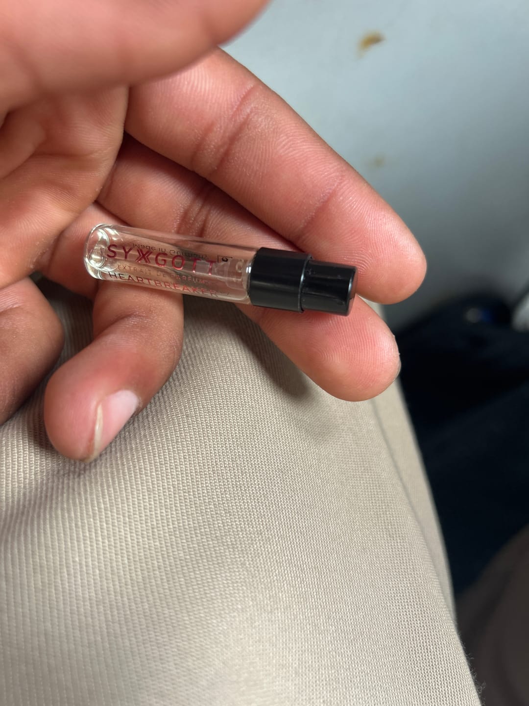 Customer photo review of Syxgott Pheromon Parfum - AKTION