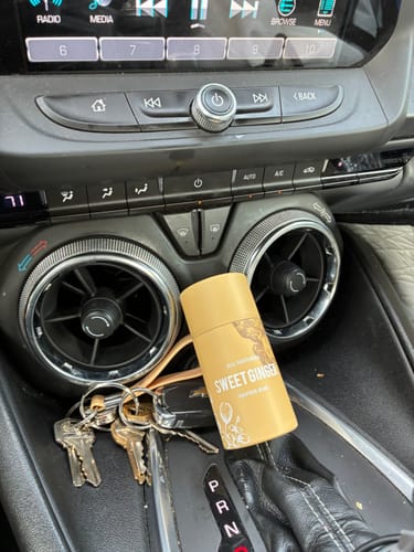 Customer photo review of Sweet Ginger Vapor Rub Stick