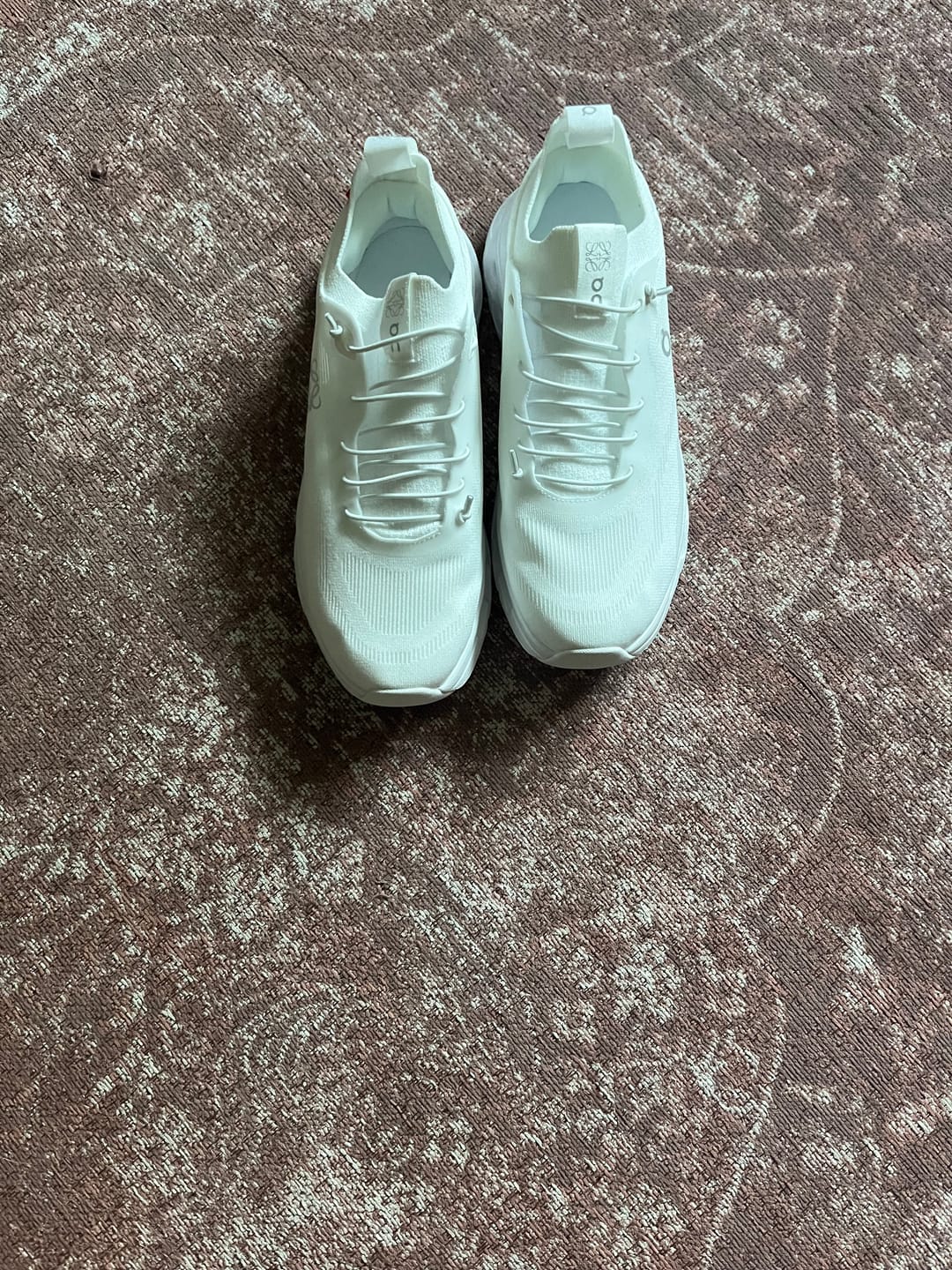 Customer photo review of Loewe x On Cloudtilt Sneaker White Calfskin