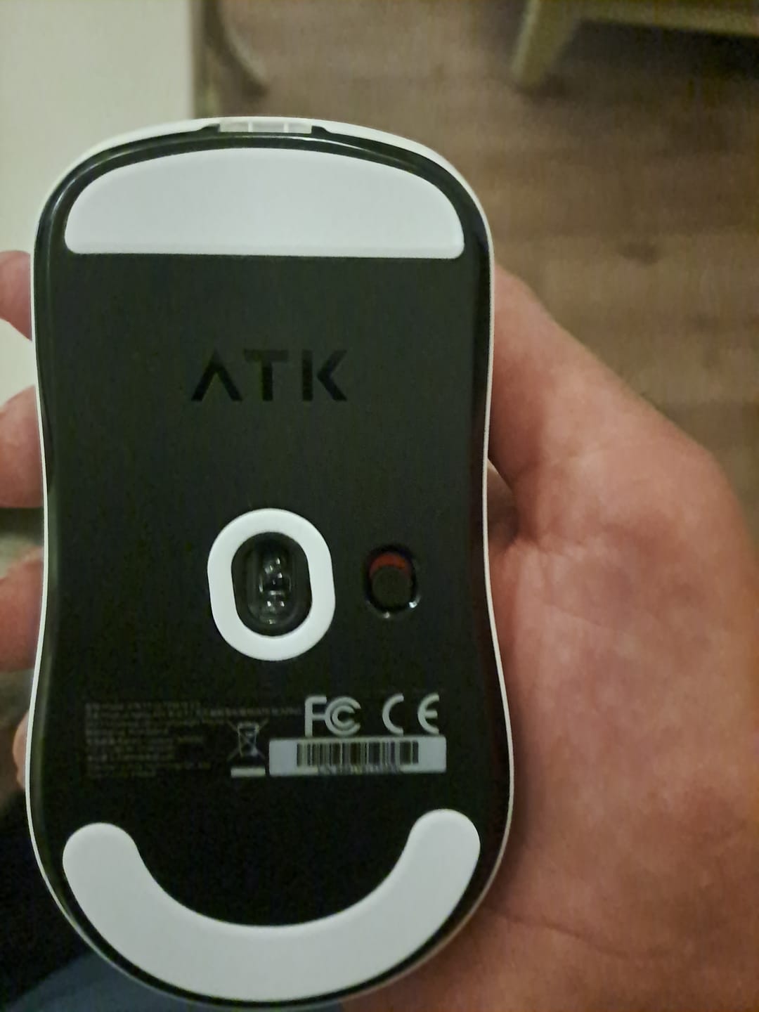 Customer photo review of ATK Blazing Sky F1 V2 Wireless Mouse
