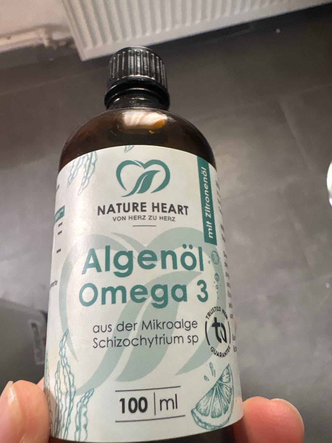 Customer photo review of Algenöl Omega 3