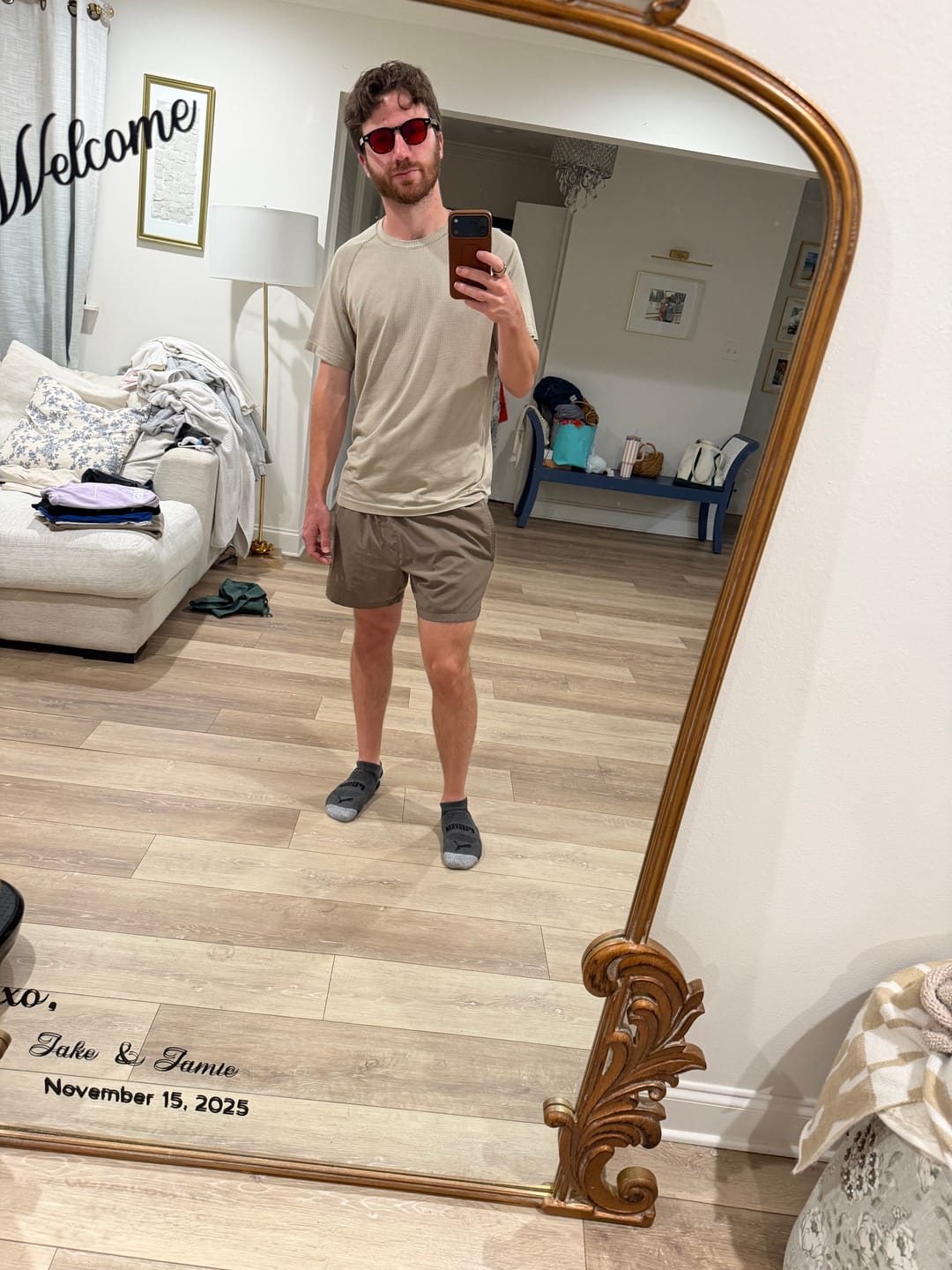 Customer photo review of TRAVEL LEATHER CASE