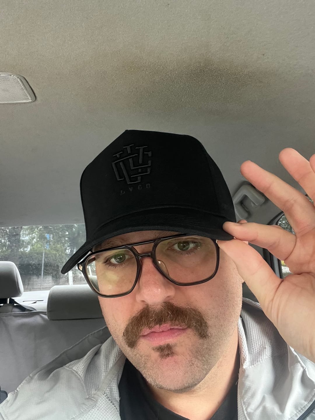 Customer photo review of ULTRA FIT Black Flame A-Frame Snapback