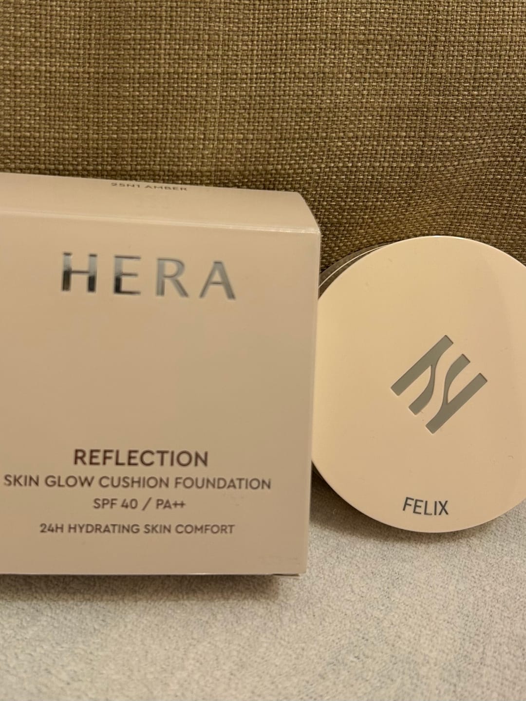 Customer photo review of リフレクション スキン グロウ クッション ファンデーション
