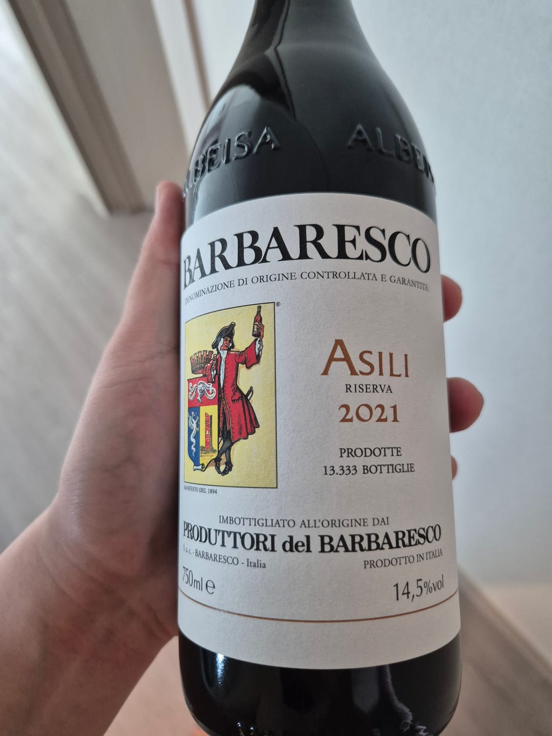 Customer photo review of Produttori del Barbaresco Riserva Asili 2021
