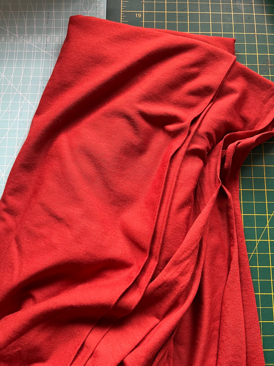 Customer photo review of Plain Viscose Jersey Fabric