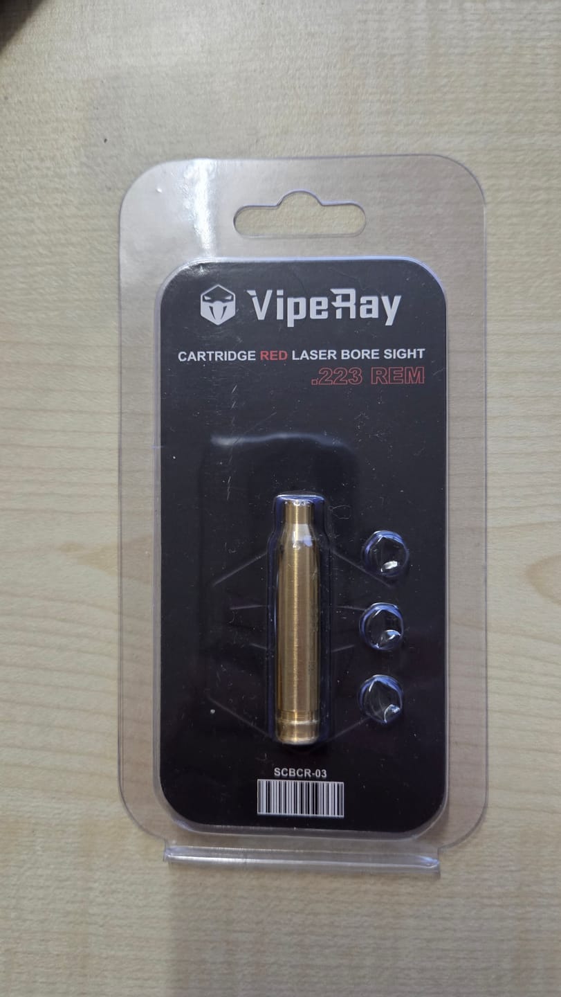 Customer photo review of Vector Optics Laser Boresighter für viele gängigen Kaliber