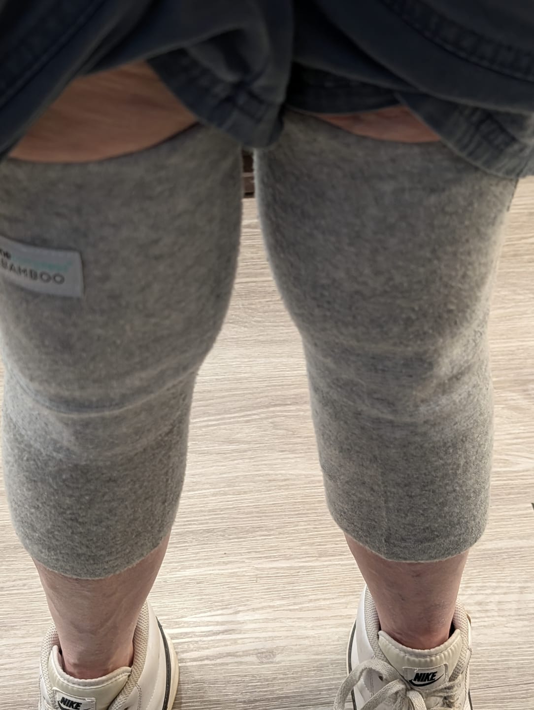 Customer photo review of Premium Bamboo Knee Sleeve (Single)