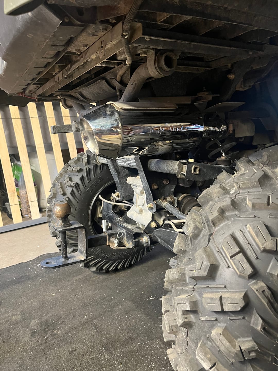 Customer photo review of RPM Polaris Sportsman 450/500/570/800 Sport Muffler - Slip On Exhaust