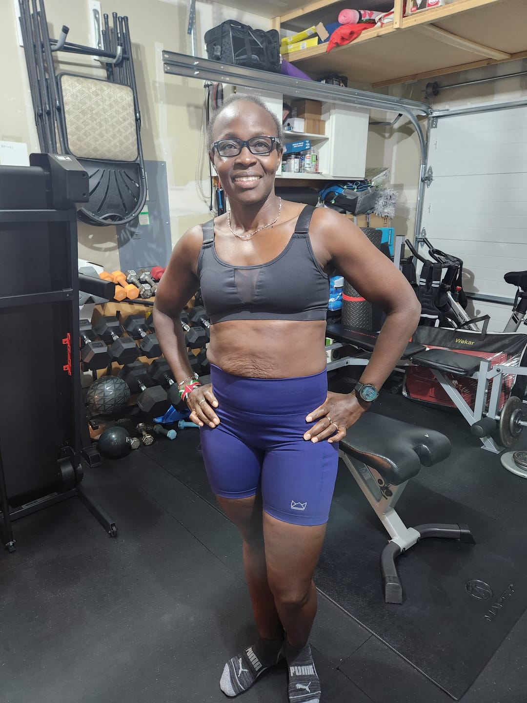 Customer photo review of Vivid 7" Biker Pocket Short