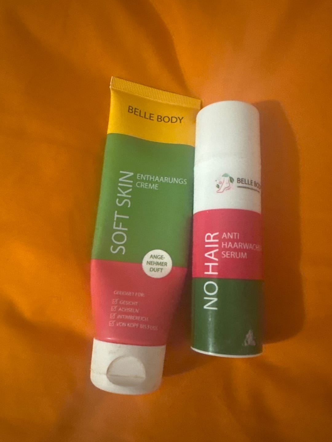 Customer photo review of Enthaarungscreme