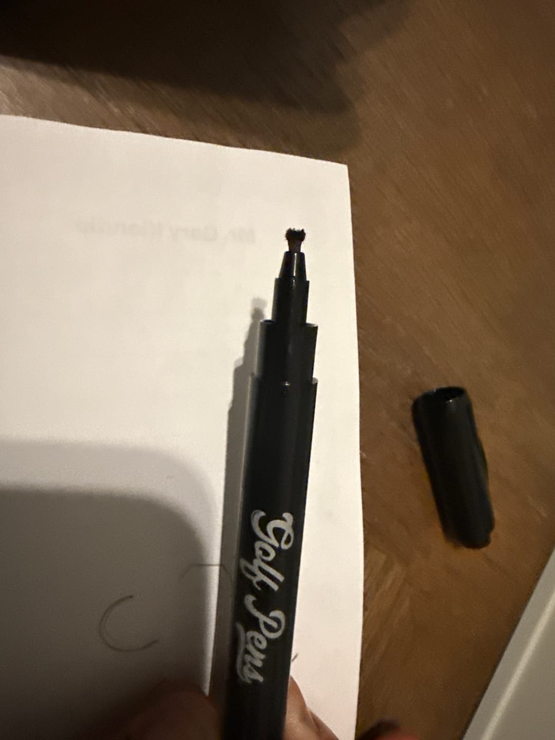 Customer photo review of Golf Pens