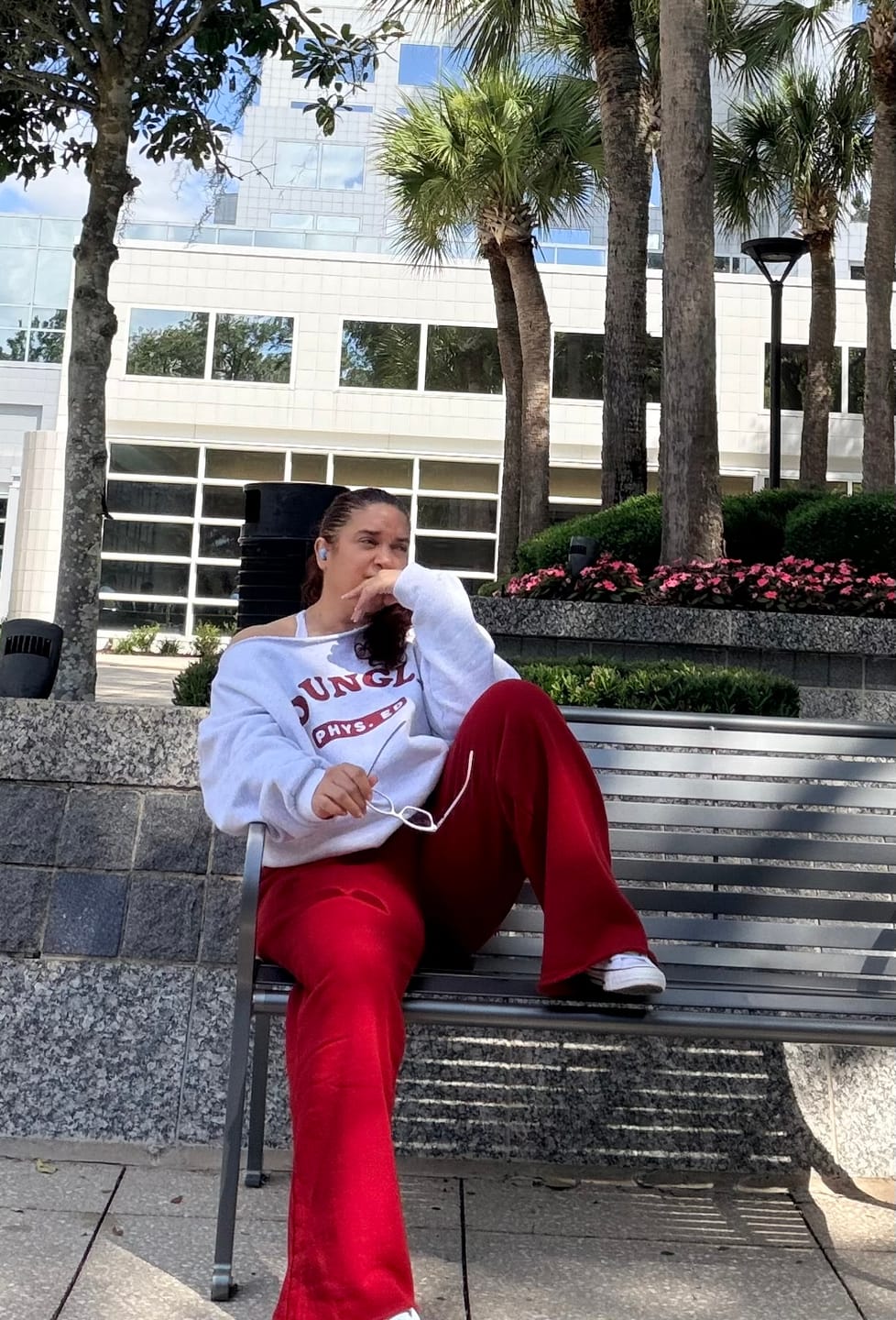 Customer photo review of W5198 - P.E. Crewneck