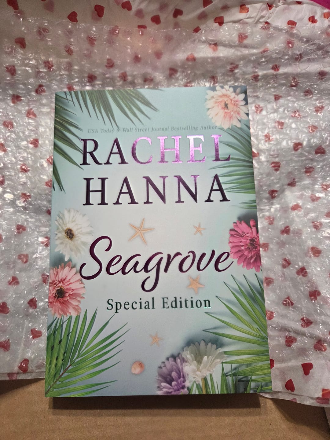 Customer photo review of Seagrove 1 Special Edition Hardcover (+ AUTHOR-SIGNED BOOKPLATE)