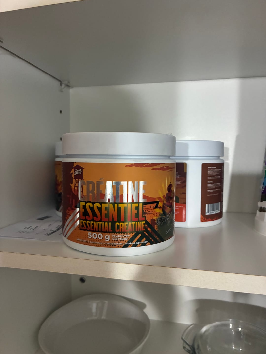 Customer photo review of Shop Santé - Essentiel Créatine - 500g