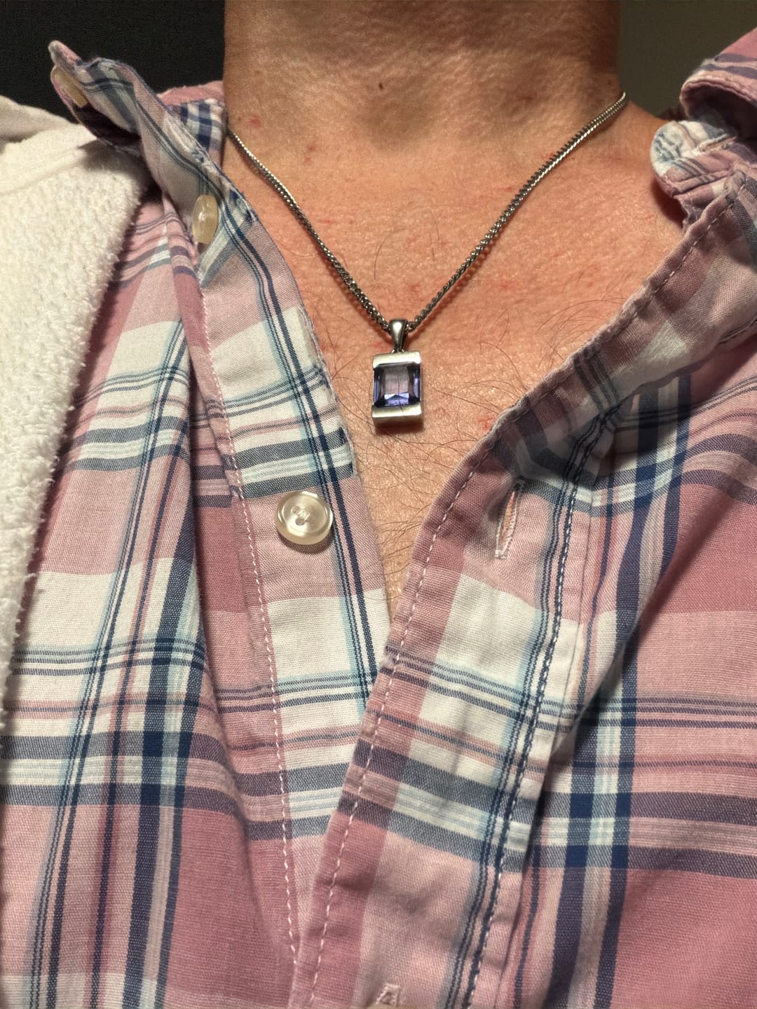 Customer photo review of Chip - Tanzanite