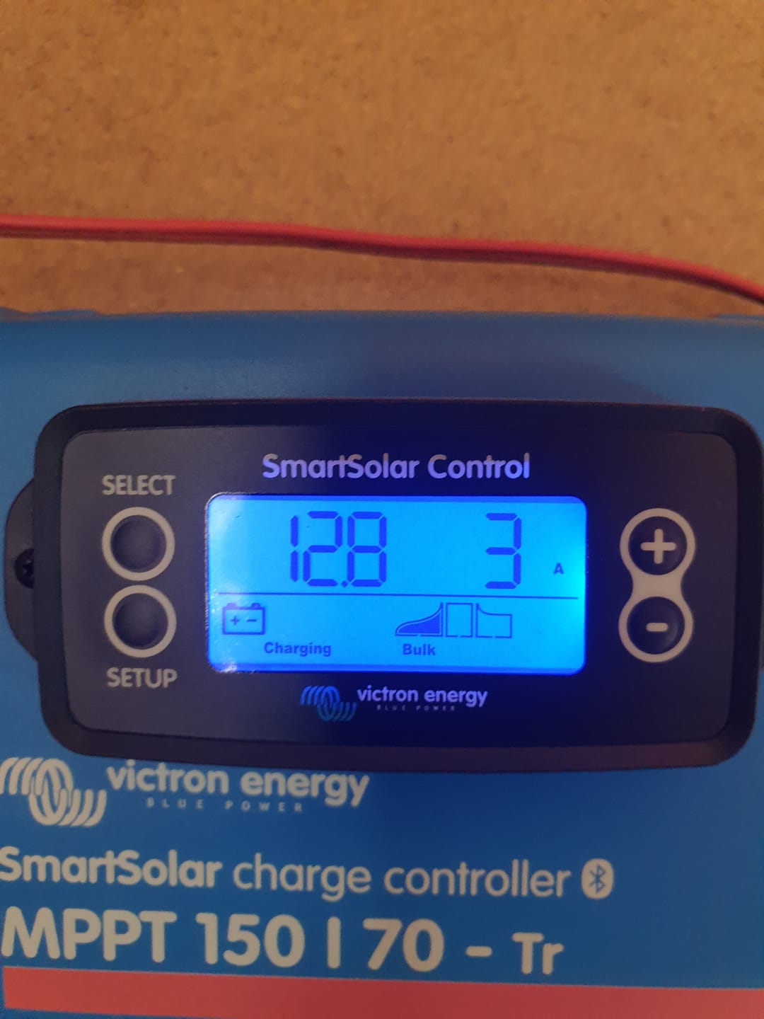 Customer photo review of Victron SmartSolar Pluggable Display