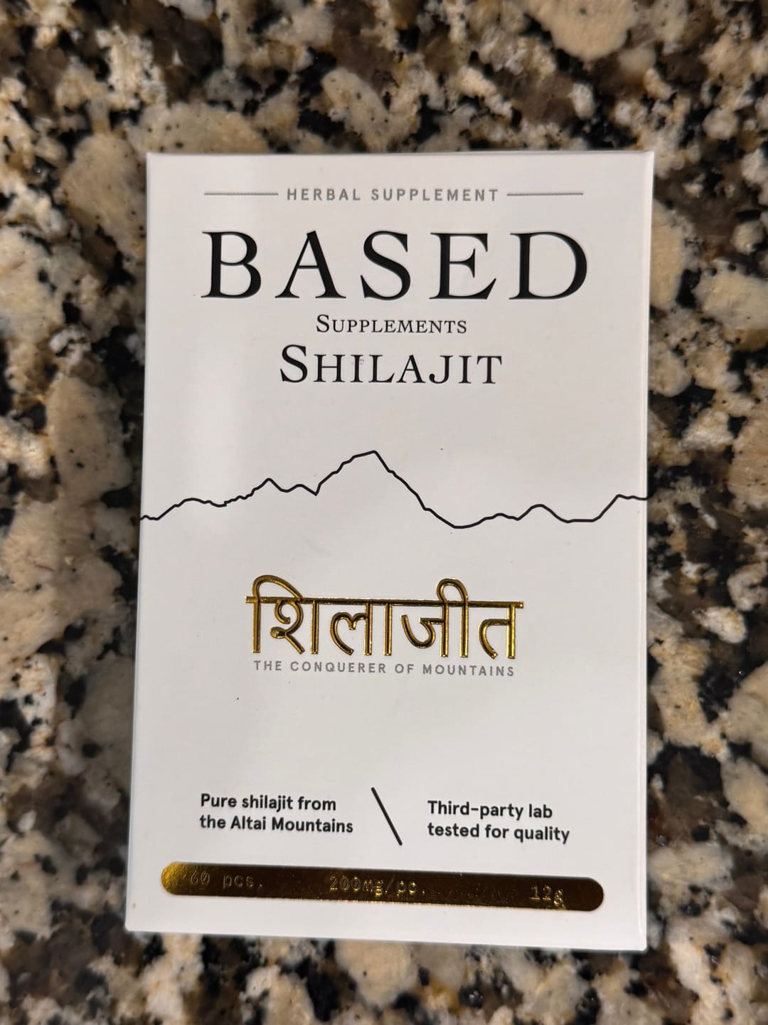 Customer photo review of Shilajit Tablets
