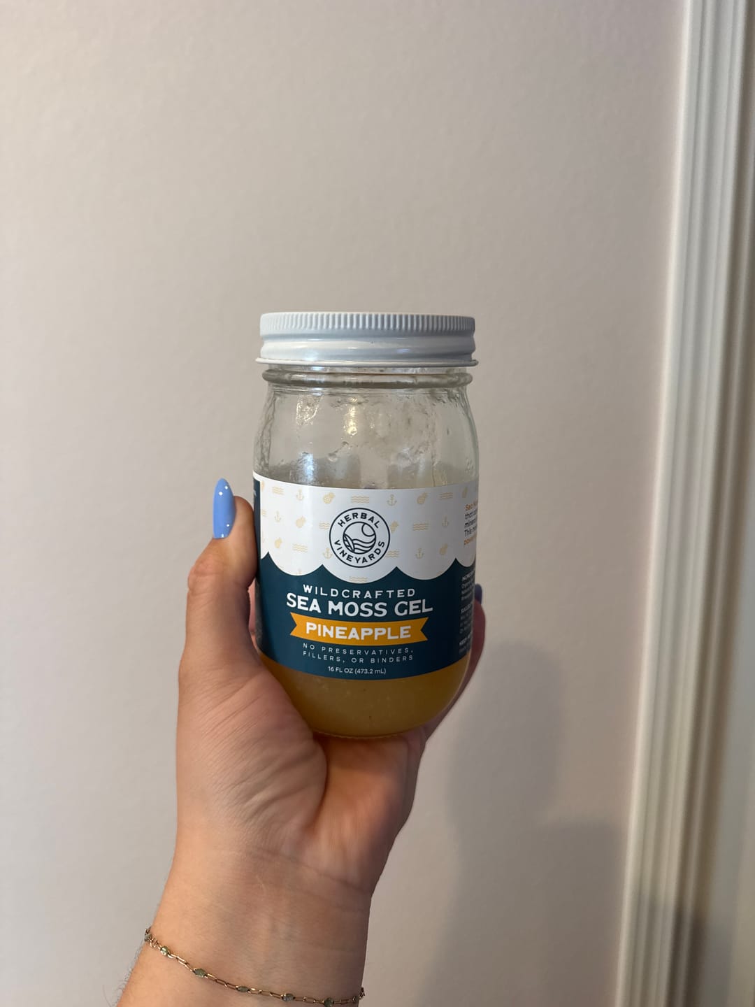 Customer photo review of Flavored Sea Moss Gel Trio Bundle