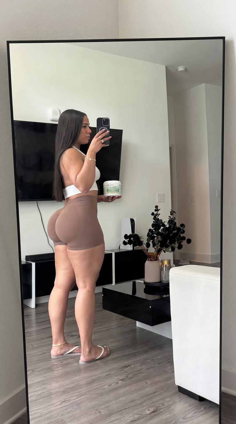 Customer photo review of "Big Booty Judy" Butt & Hip Enhancement Cream