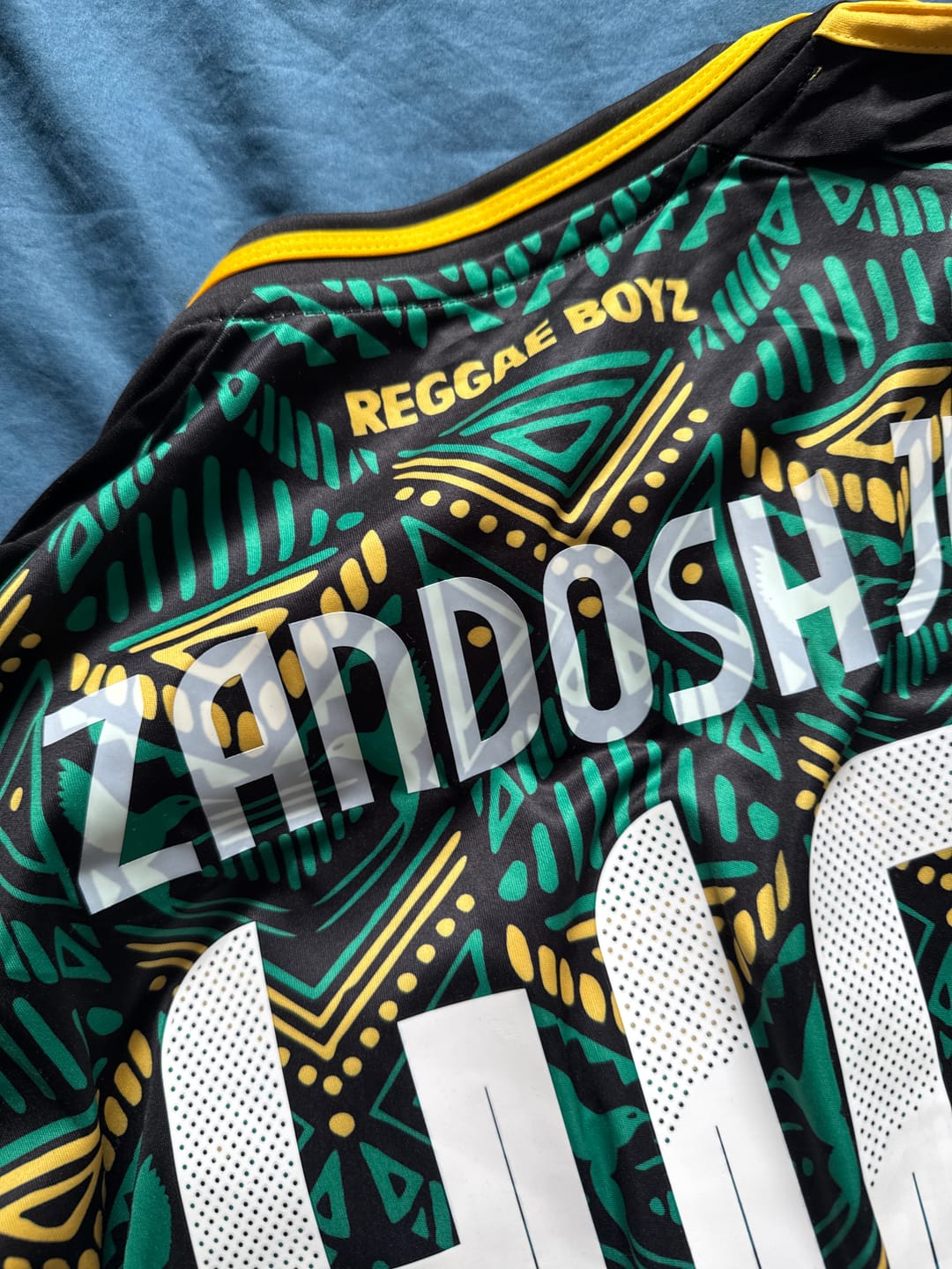 Customer photo review of KKGool -  Maillot Jamaïque Extérieur 2024/2025