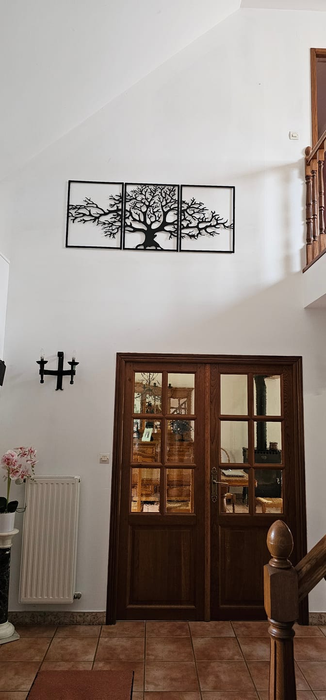 Customer photo review of Décoration murale en métal moderne - Triptyque Arbre De Vie (P01)