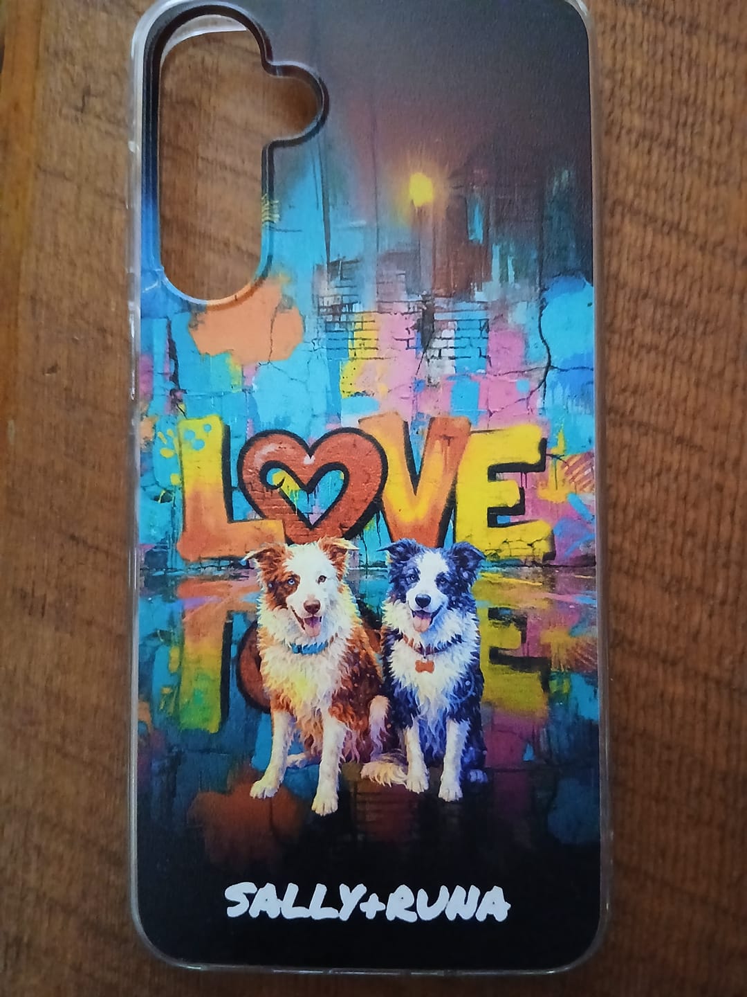 Customer photo review of Personalisierte Handyhülle - Streetart