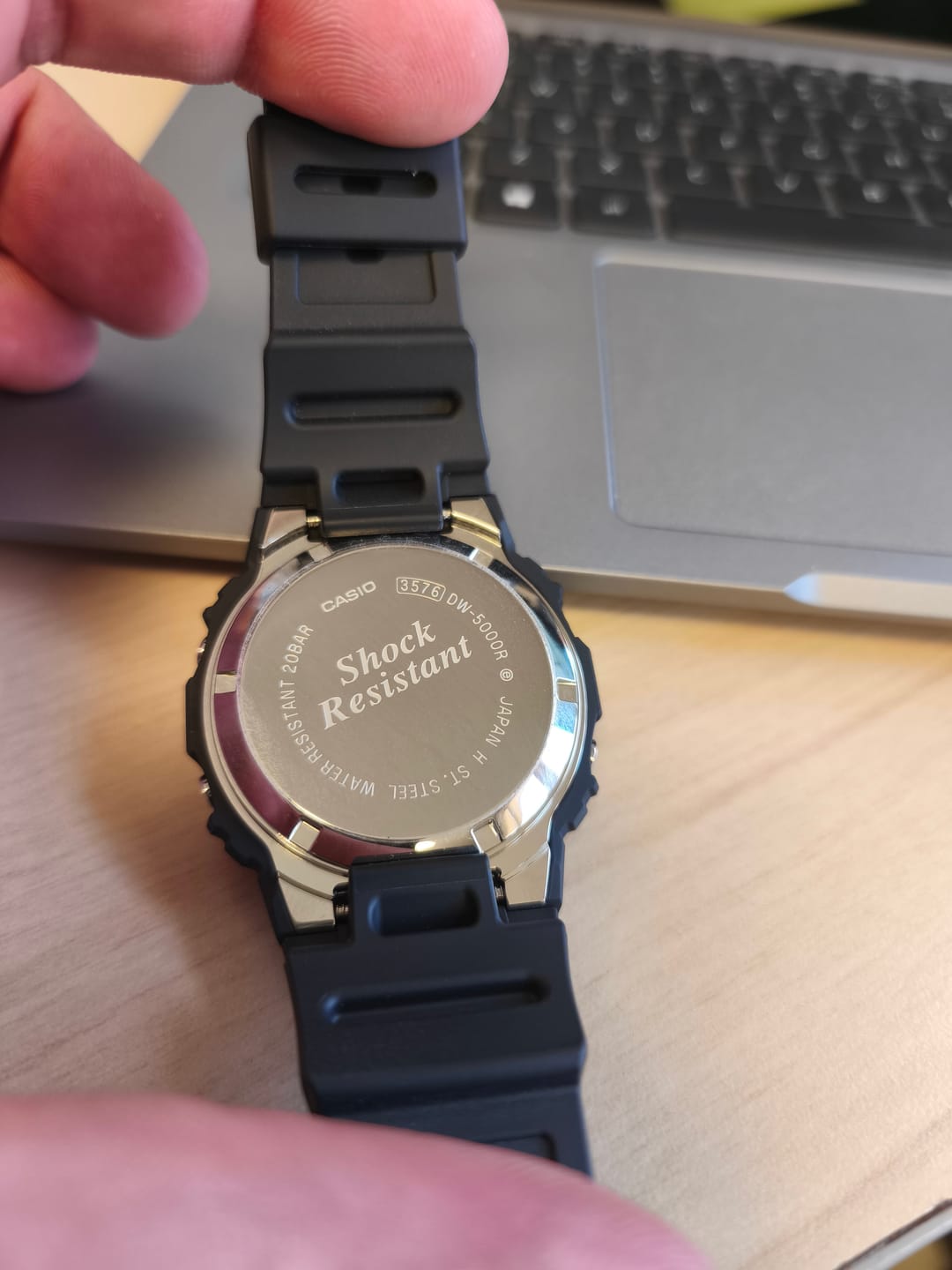 Customer photo review of Reloj Casio G-Shock DW-5000R-1AJF 40 Aniversario Edición Limitada Made in Japan JDM