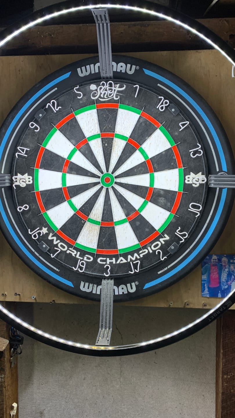 Customer photo review of Shot - Michael Smith - World Champion - Competition Dartboard