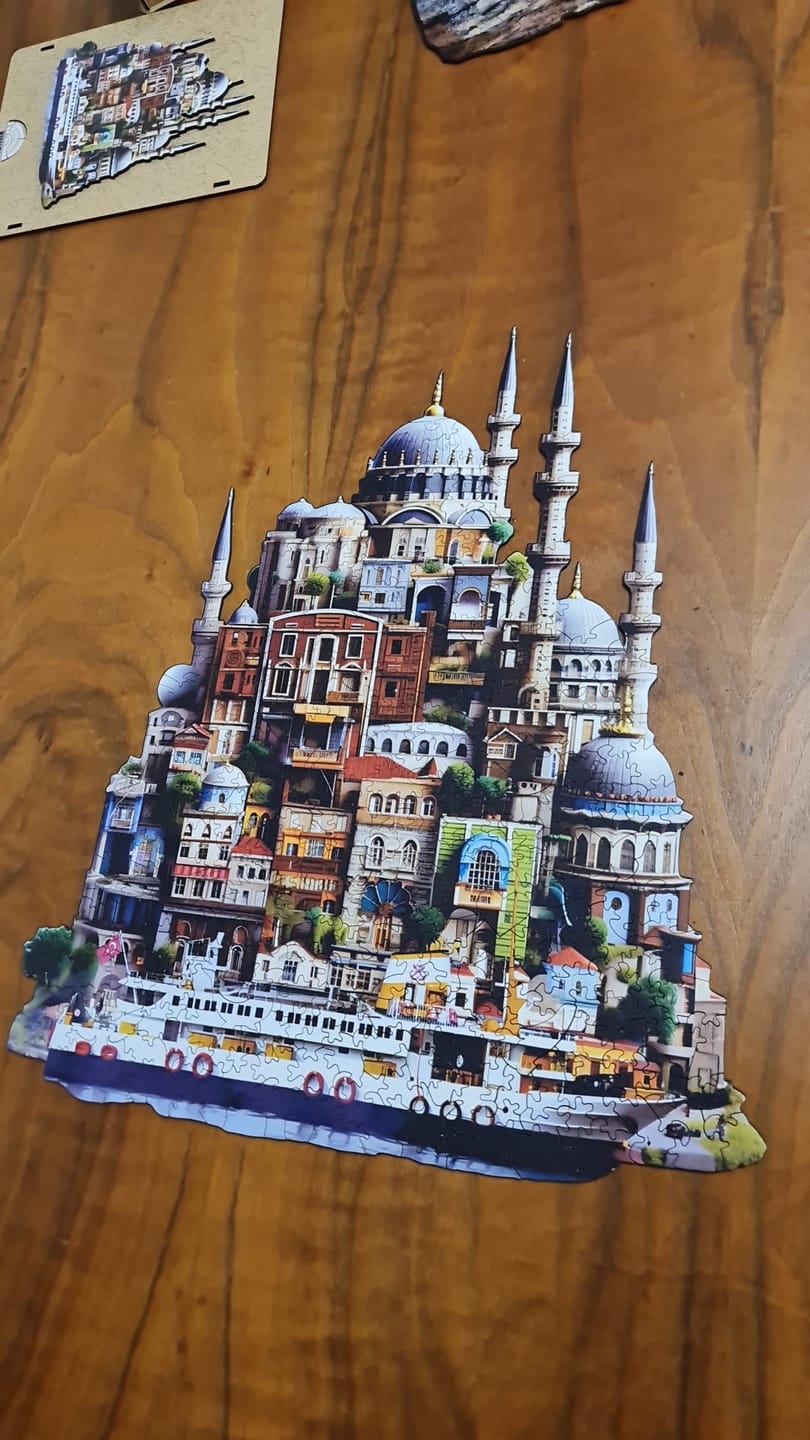 Customer photo review of İstanbul360  - Ahşap Puzzle