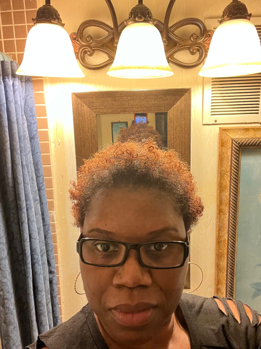 Customer photo review of Strengthen Hair Shampoo