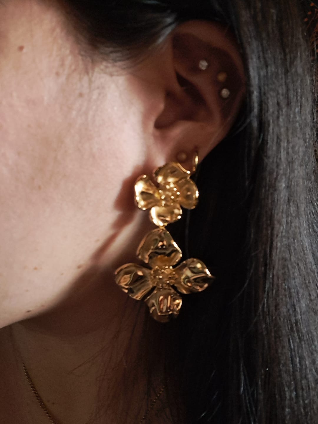 Customer photo review of Aretes Serendipia