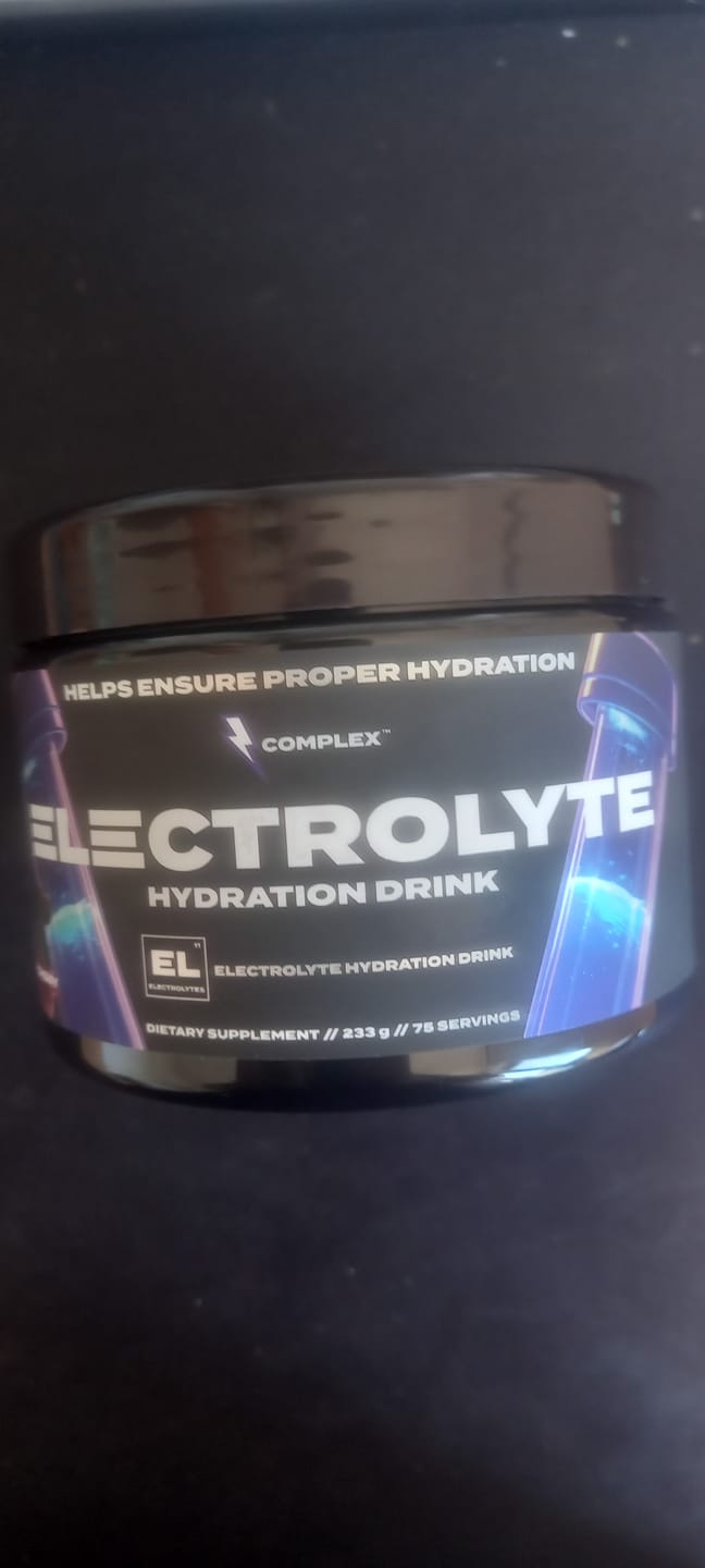 Customer photo review of Electrolyte Hydration Drink