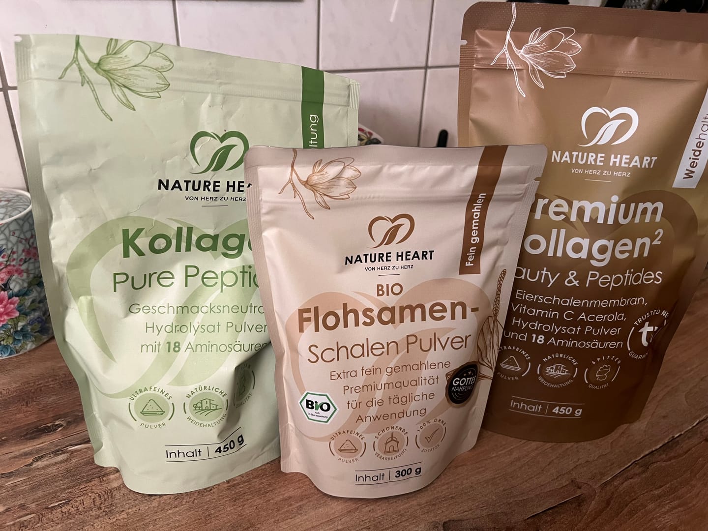 Customer photo review of Flohsamenschalen BIO