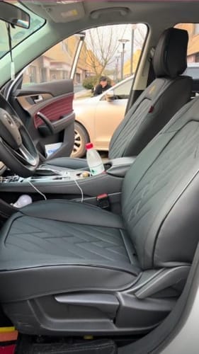 Customer photo review of Prestige Executive Seat Cover