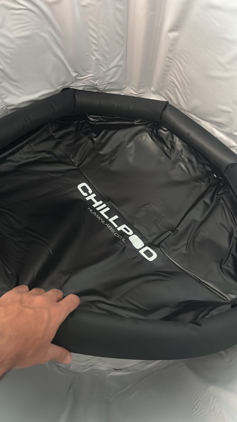 Customer photo review of CHILLPOD - אמבטיית קרח